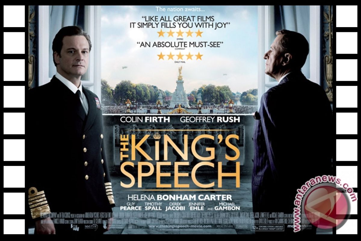 Film Terbaik 'King's Speech' Sabet Oscar