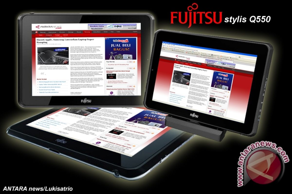 Fujitsu Luncurkan Tablet Penuh Gaya Q550