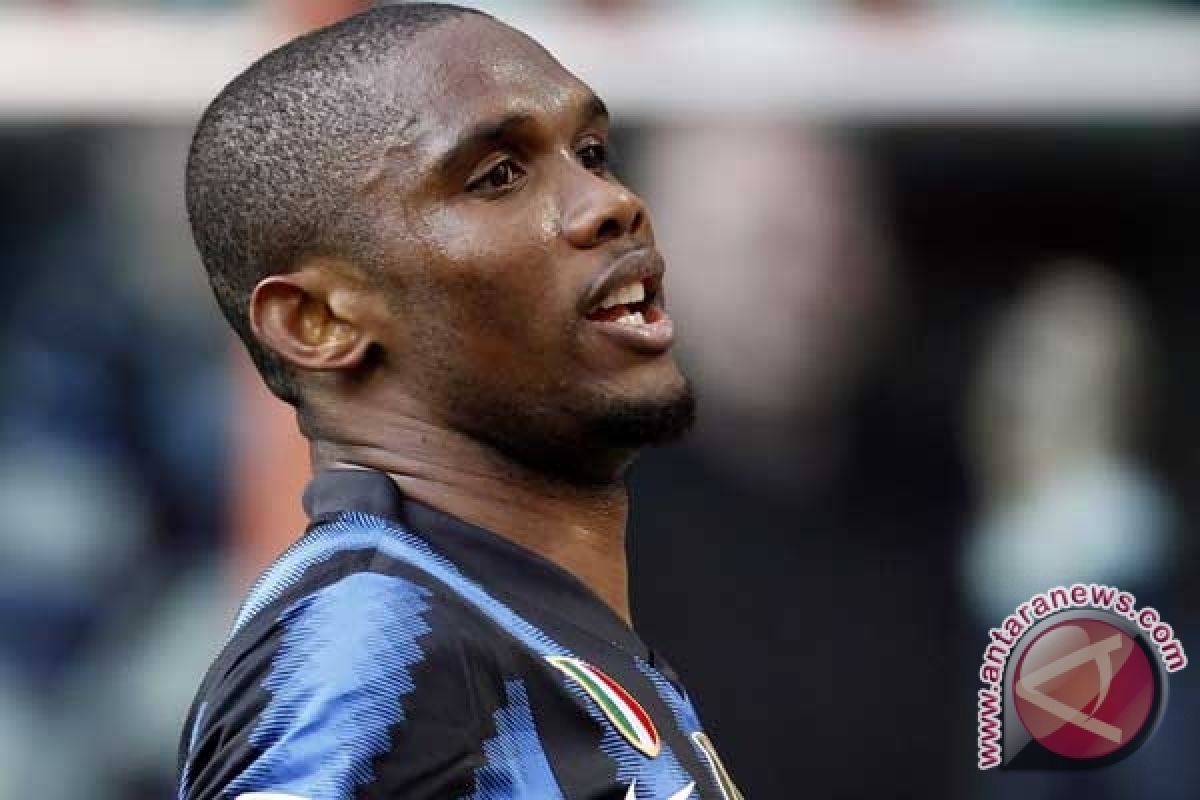 Samuel Eto'o resmi bergabung dengan Sampdoria