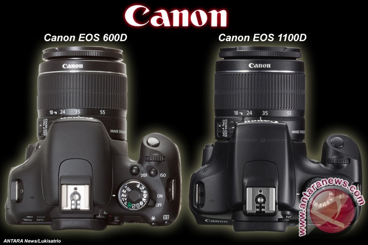 Canon Rilis EOS 600D dan EOS 1100D