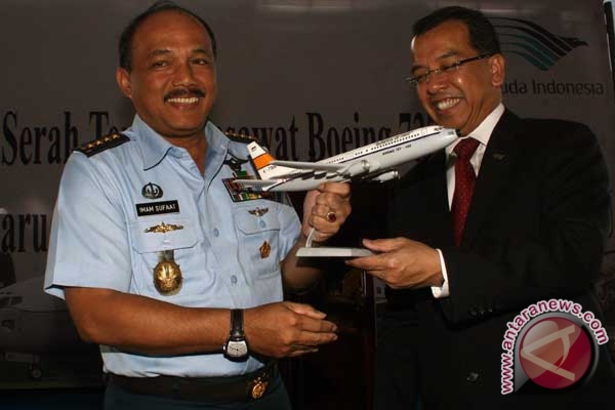 Garuda Serahkan Dua Boeing kepada TNI AU