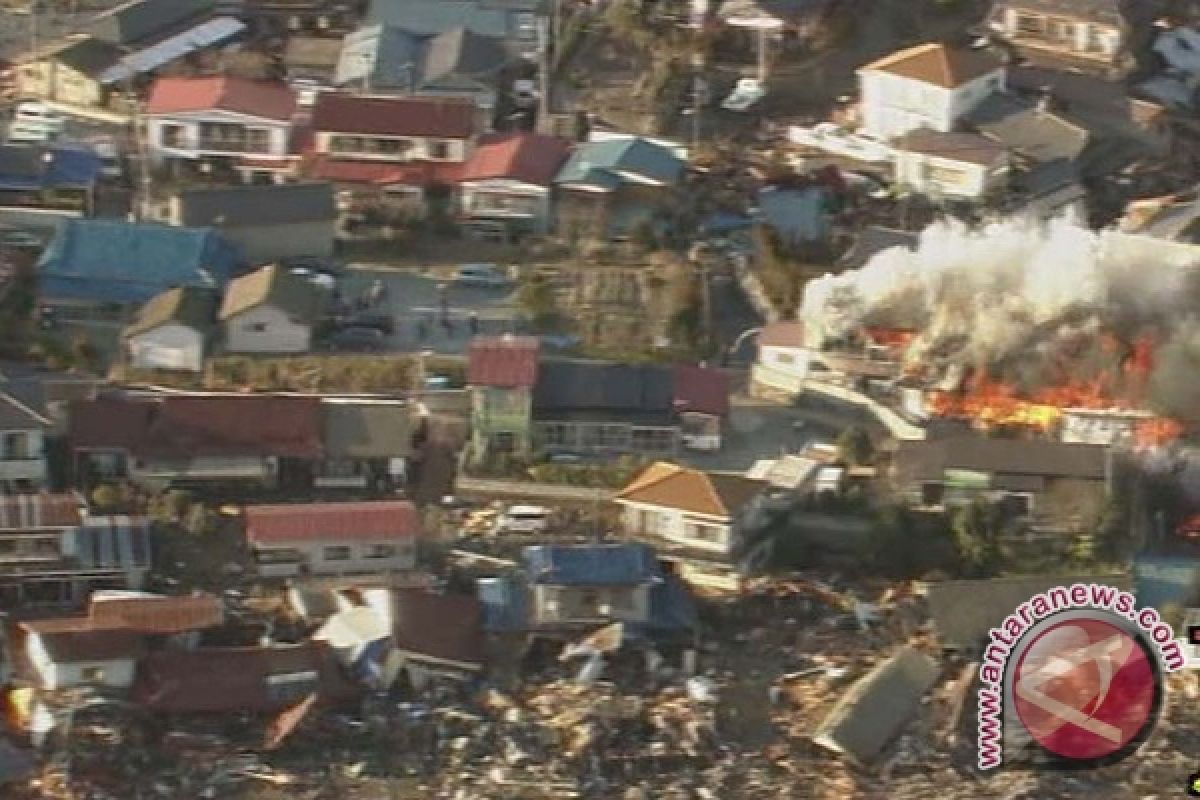 Bendungan di Fukushima Jebol Setelah Gempa