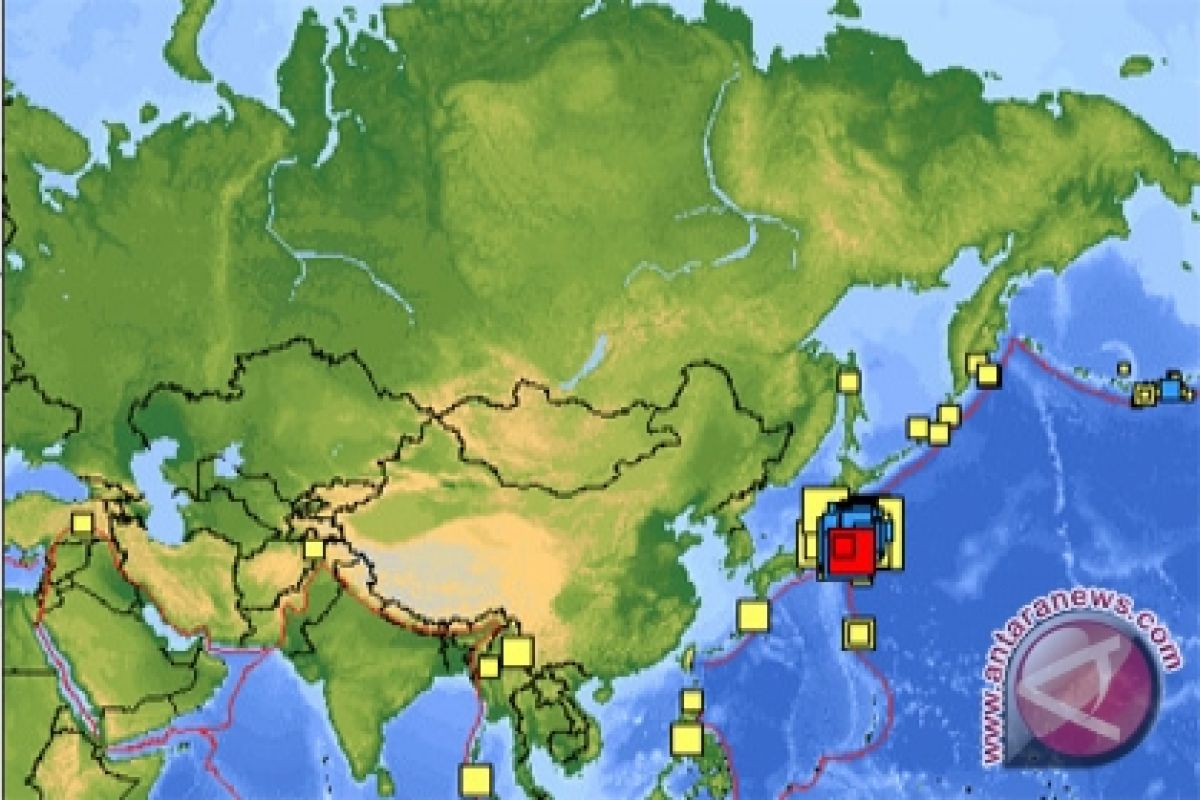 Gempa 6,2 SR Guncang Honshu, Jepang