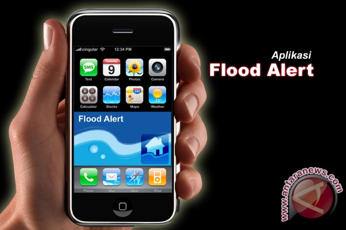 Inggris Buat Aplikasi "Peringatan Banjir" untuk iPhone  