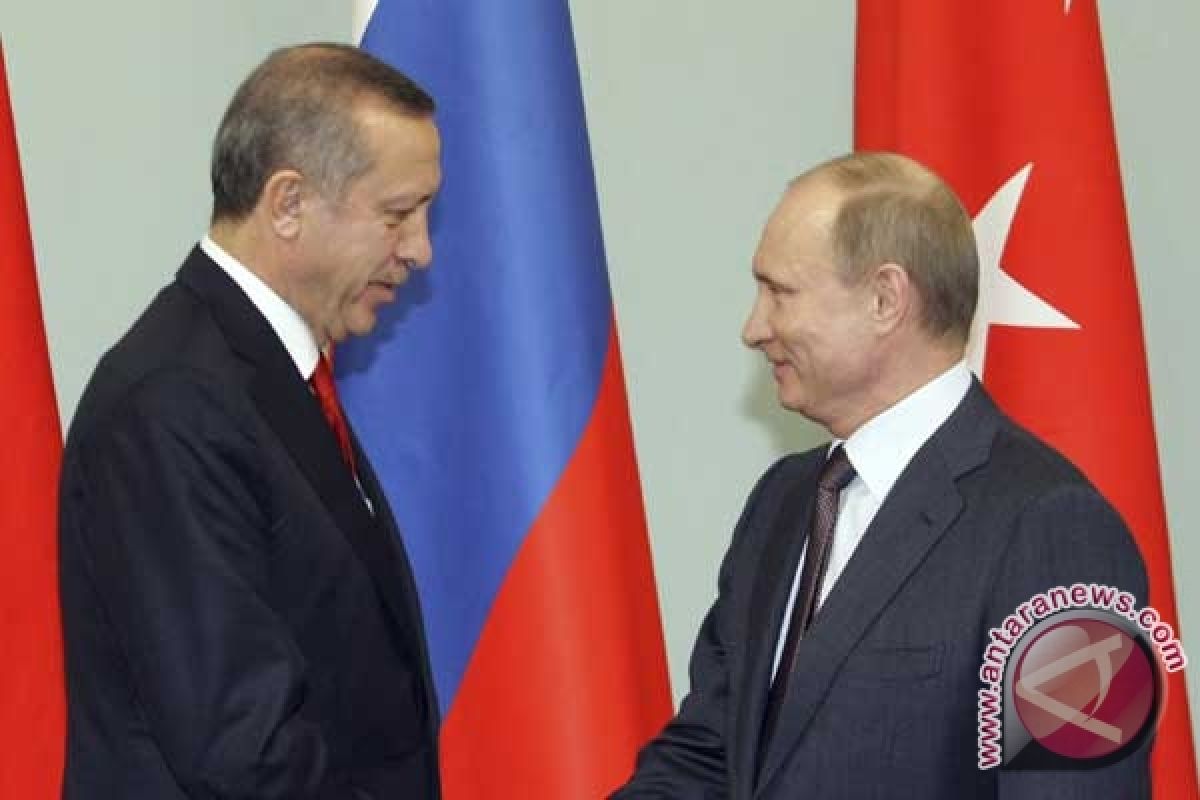 Putin undang Erdogan ke Rusia di tengah operasi Turki di Suriah