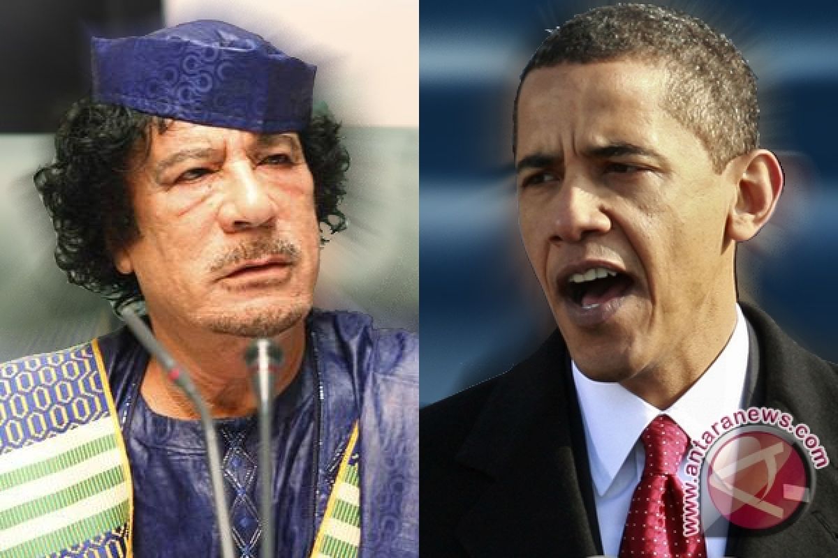 Obama Harap Oposisi Libya Gulingkan Gaddafi