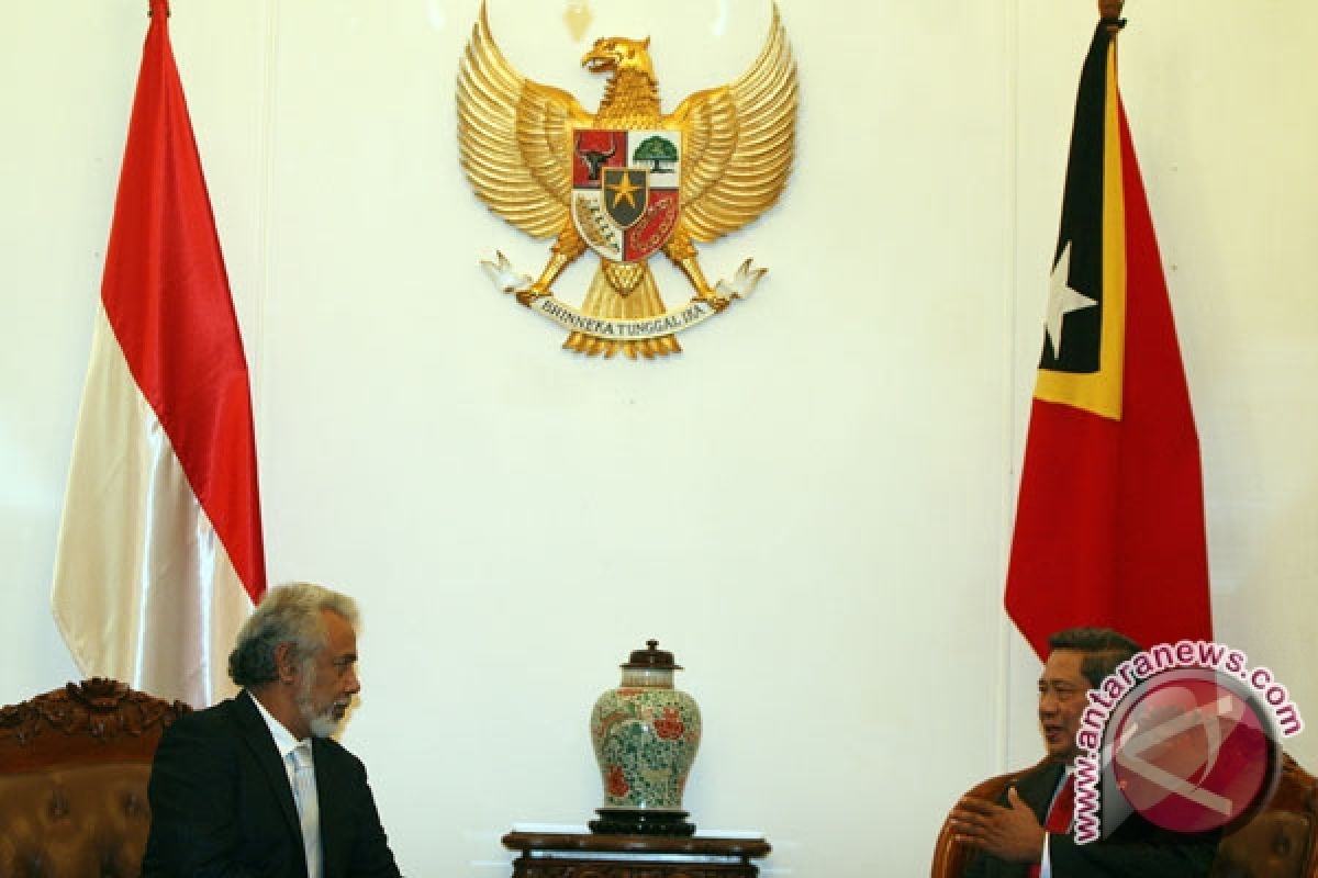 Presiden Saksikan Penandatanganan MoU dengan Timor Leste