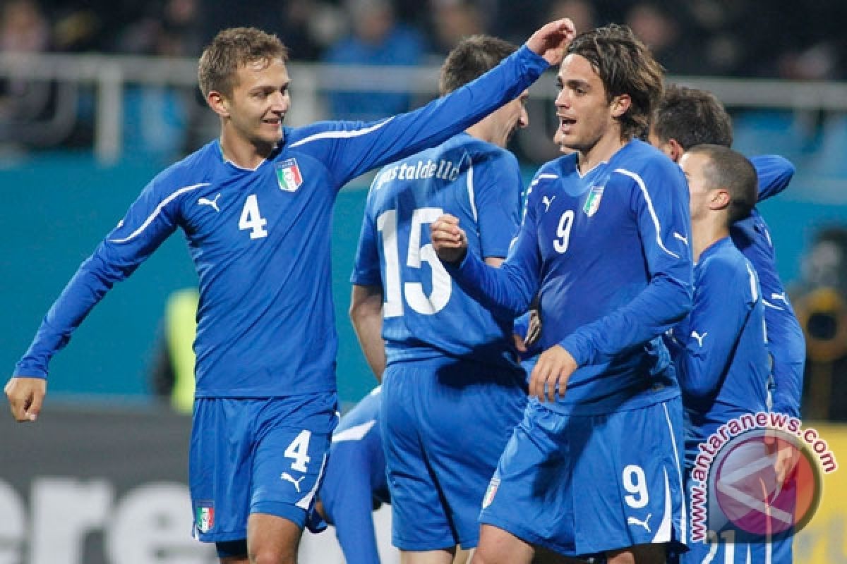 Italia Cetak Dua Gol Lawan Ukraina