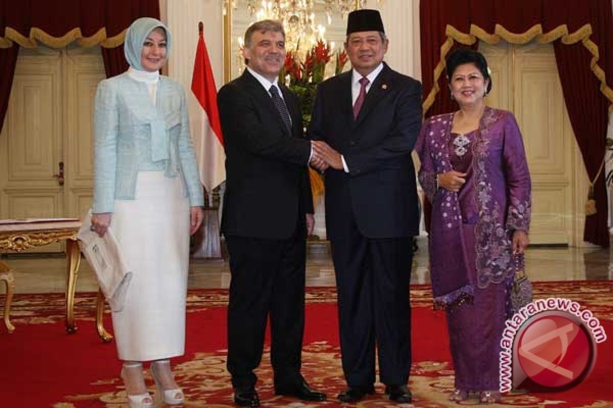 Presiden SBY Terima Kunjungan Presiden Turki