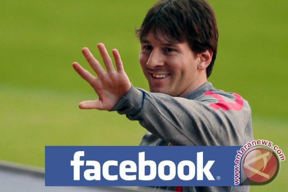 Messi "Topskor" di Facebook