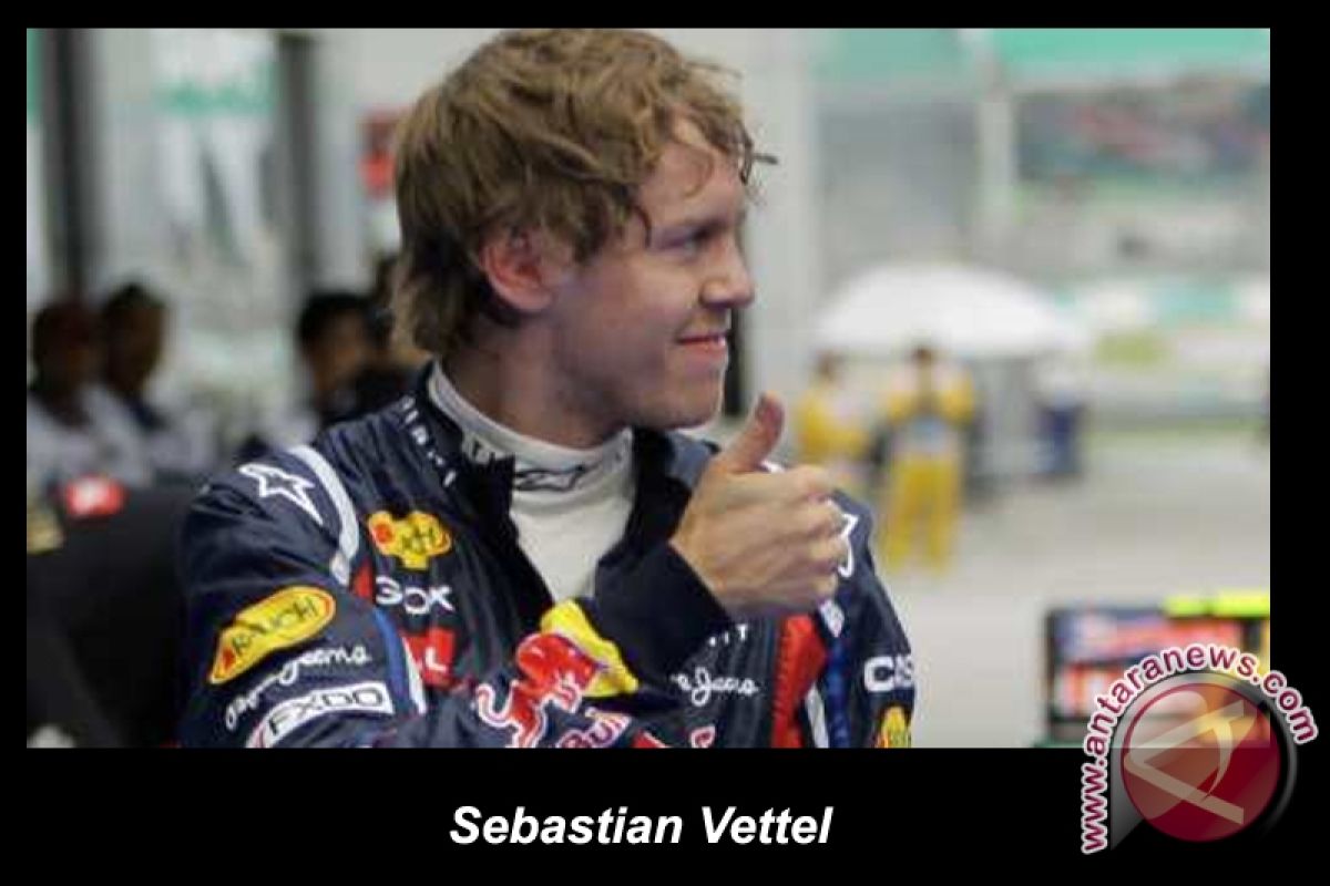 Sebastian Vettel Start Terdepan di China