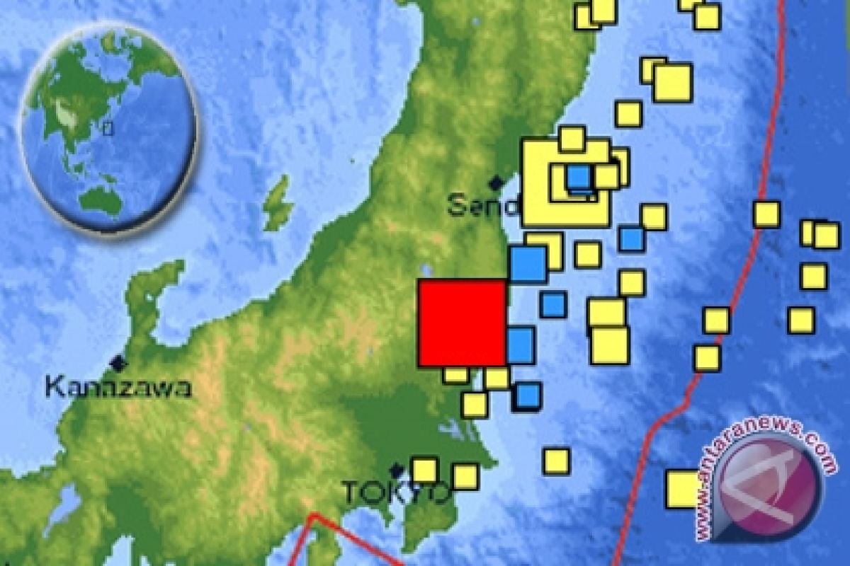 Jepang Kembali Diguncang Gempa 7,1 SR