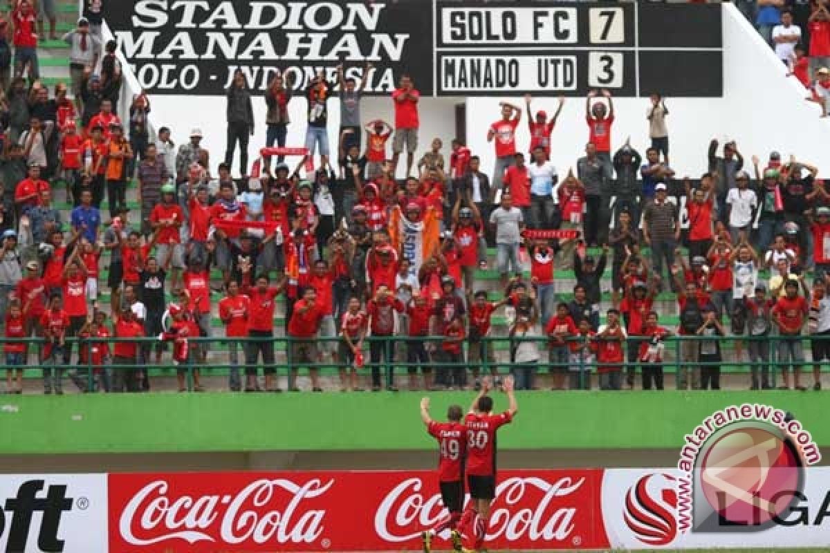 Solo FC Gulung Manado United 7-3 