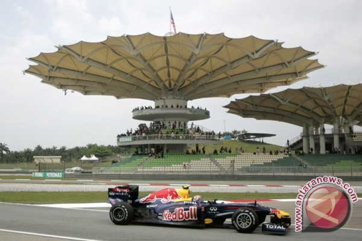Webber pimpin sesi latihan GP Malaysia