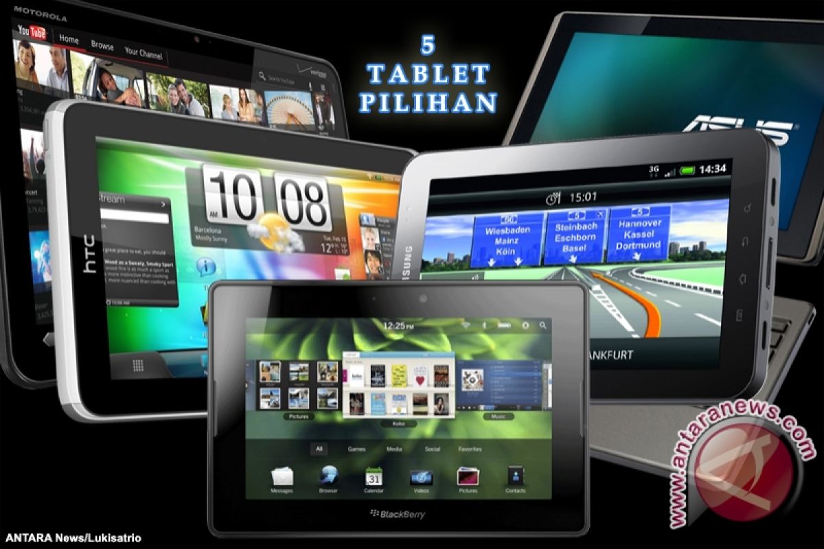 Lima Tablet Alternatif Selain iPad