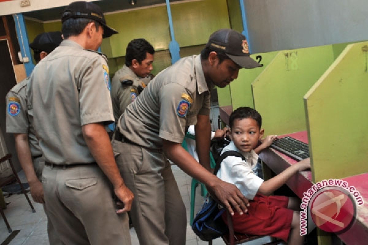 10 pelajar Yogyakarta bolos sekolah terjaring razia