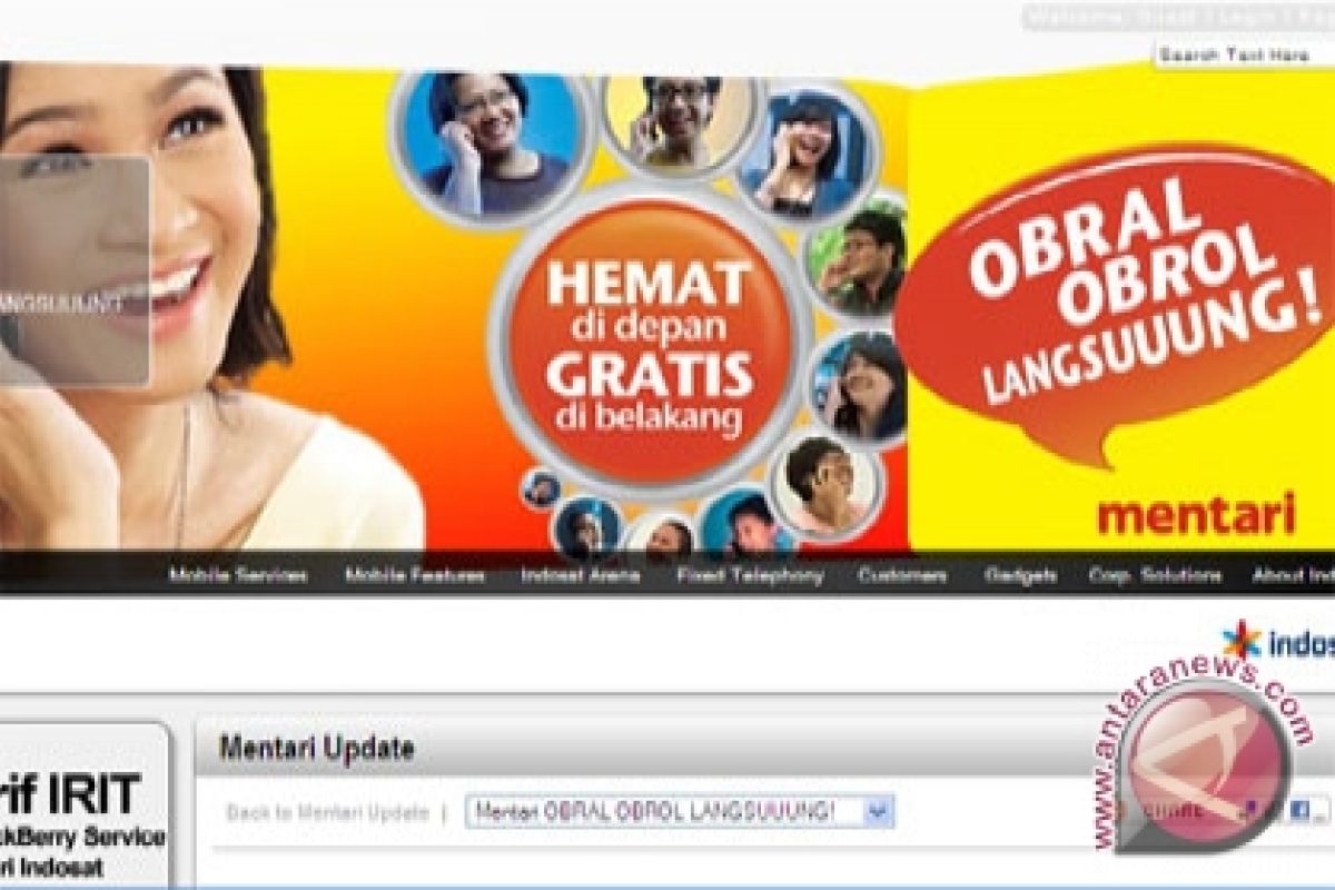 Indosat perbesar kuota layanan data