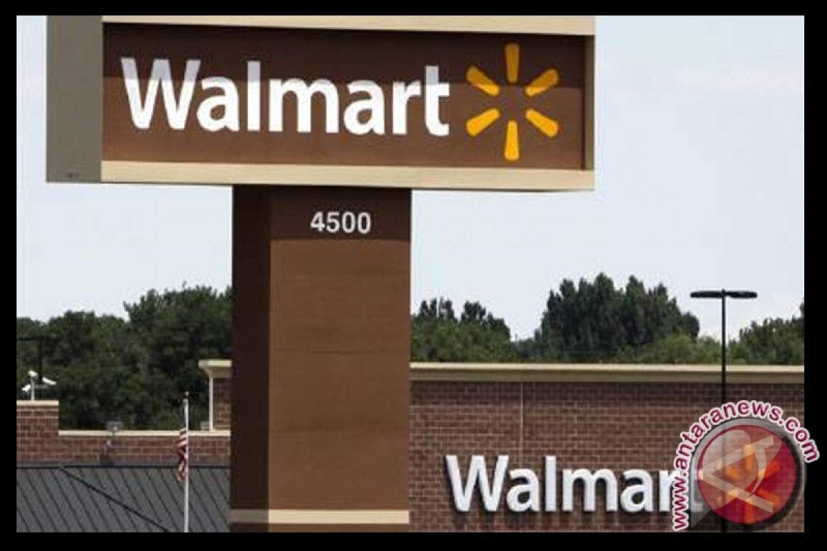 Wal-Mart dan peritel dorong Wall Street lebih rendah