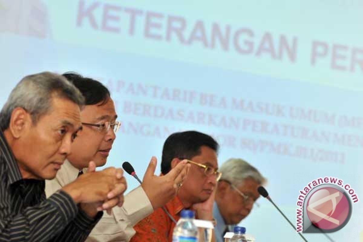 Pemerintah Bebaskan 182 Tarif Bea Masuk