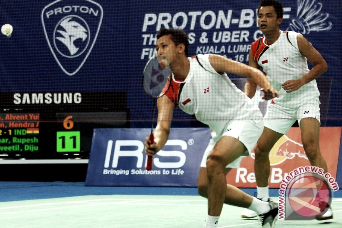 Gideon/Agripinna Tantang Alvent/Hendra di Thailand