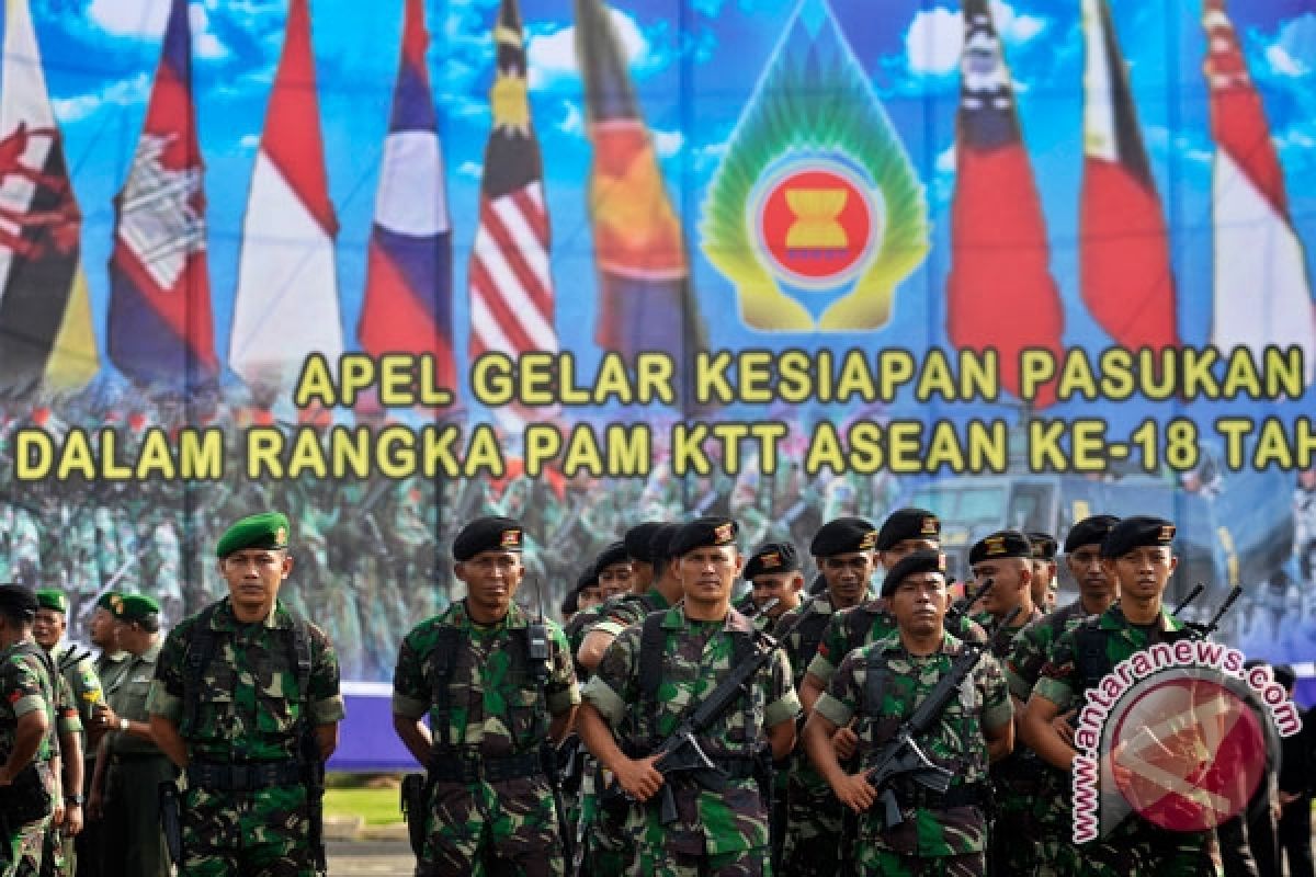 TNI-Polri Apel Kesiapan Pengamanan KTT ASEAN