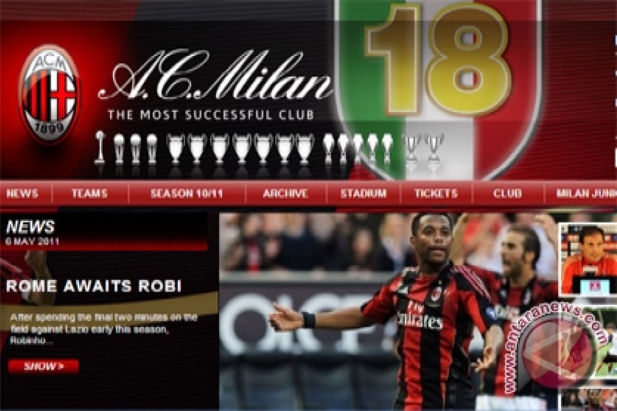 AC Milan Dipastikan Juara Liga