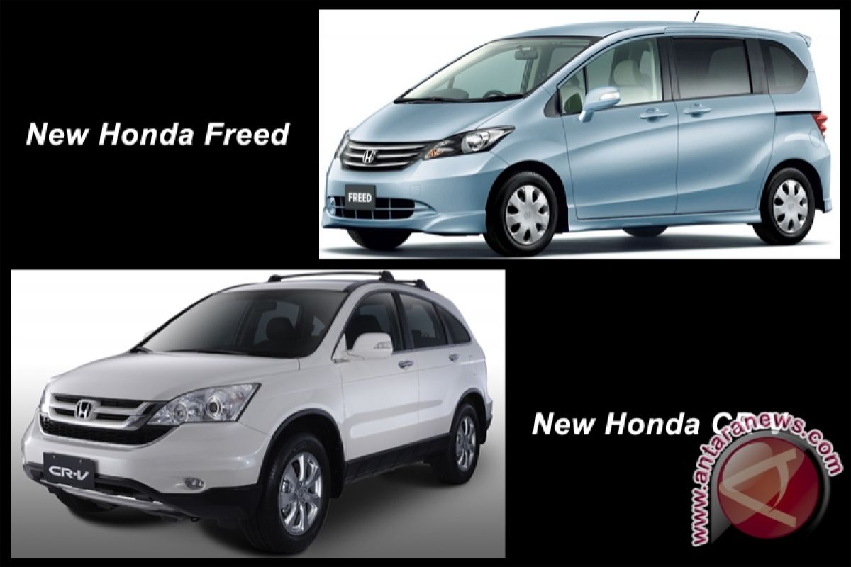 CR-V dan Freed Merek Honda Paling Laris