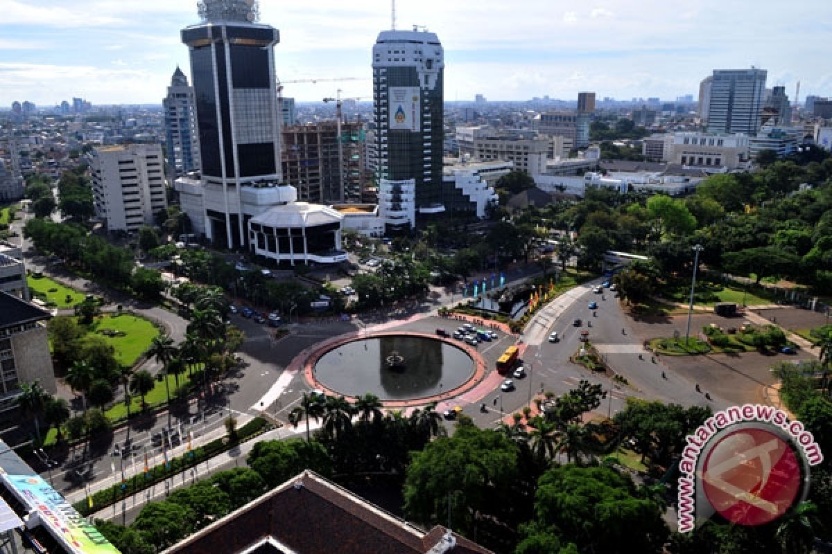 Sebagian arus lalu lintas di Jakarta Pusat dialihkan