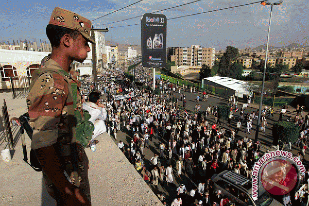 Tentara Yaman Tinggalkan Taiz