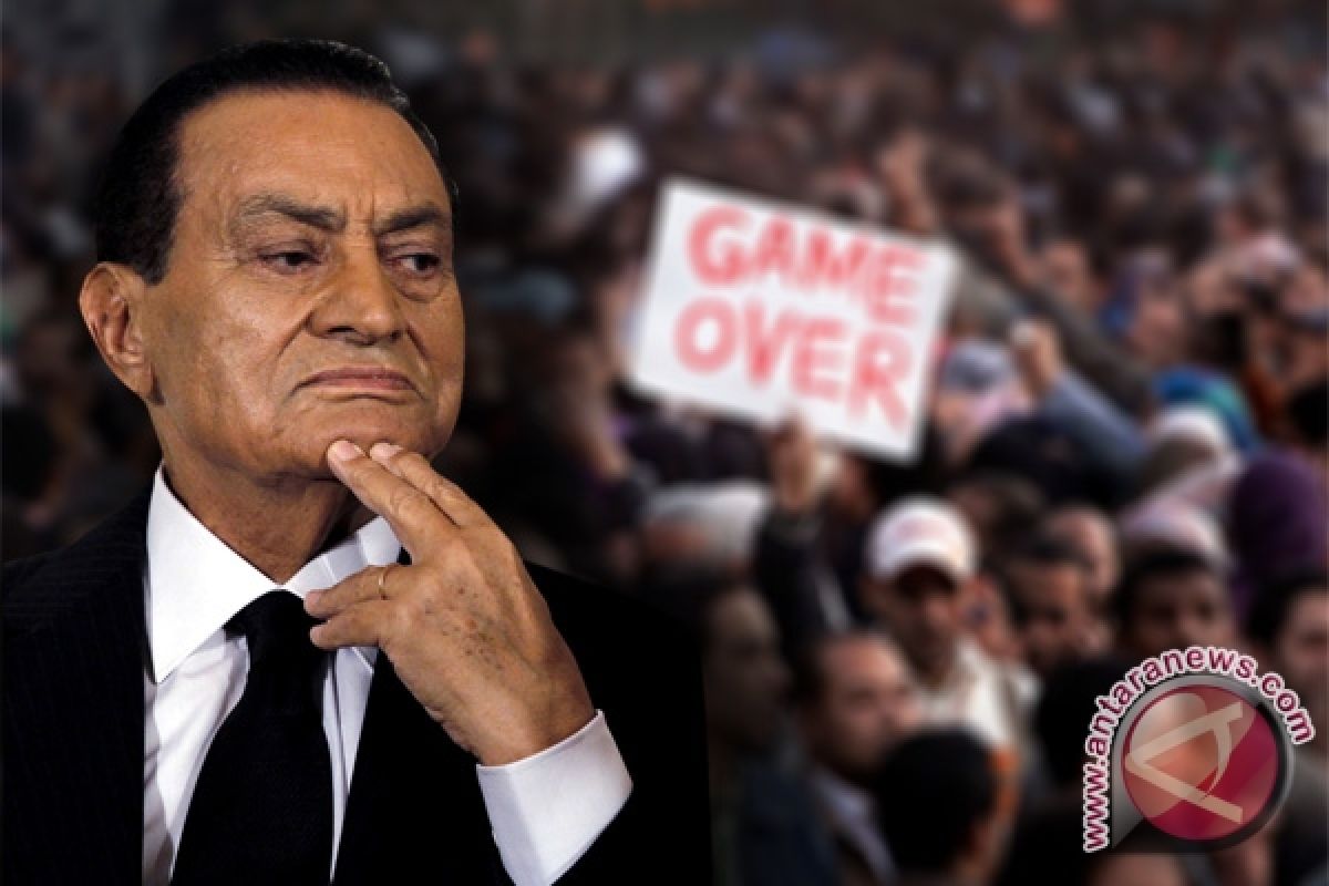 Mubarak plane arrives in Sharm: tv