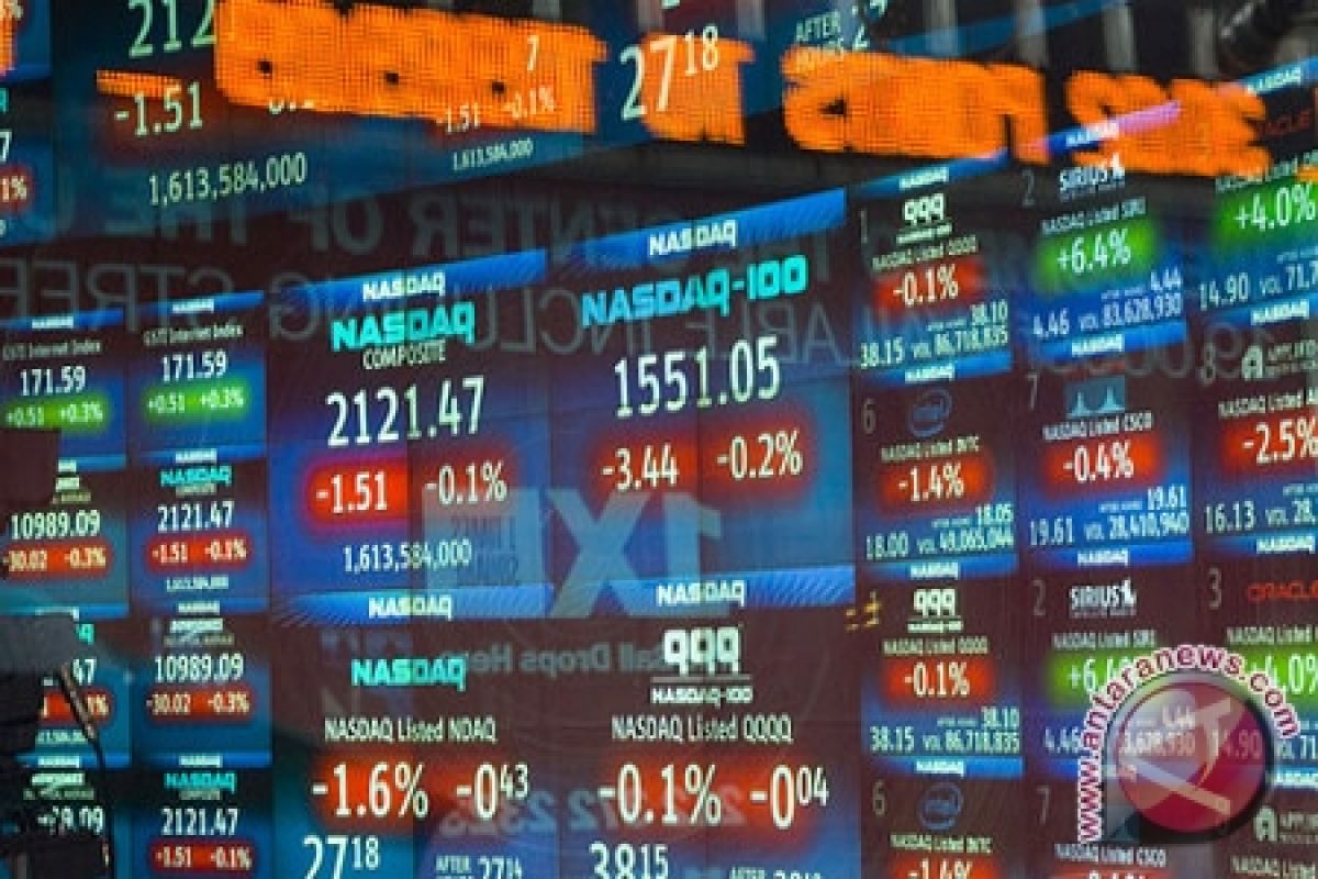 Saham AS Berakhir Lebih Rendah