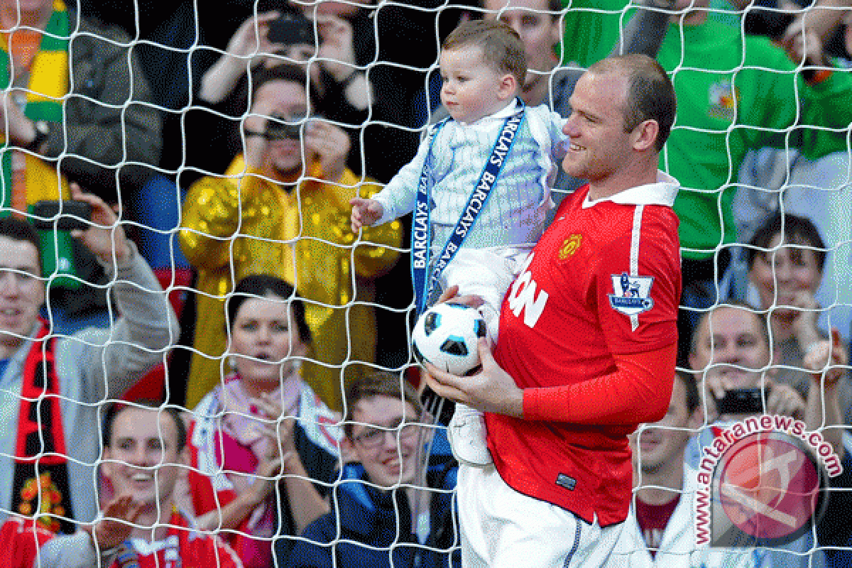 Kai Putra Wayne Rooney dikontrak Manchester United