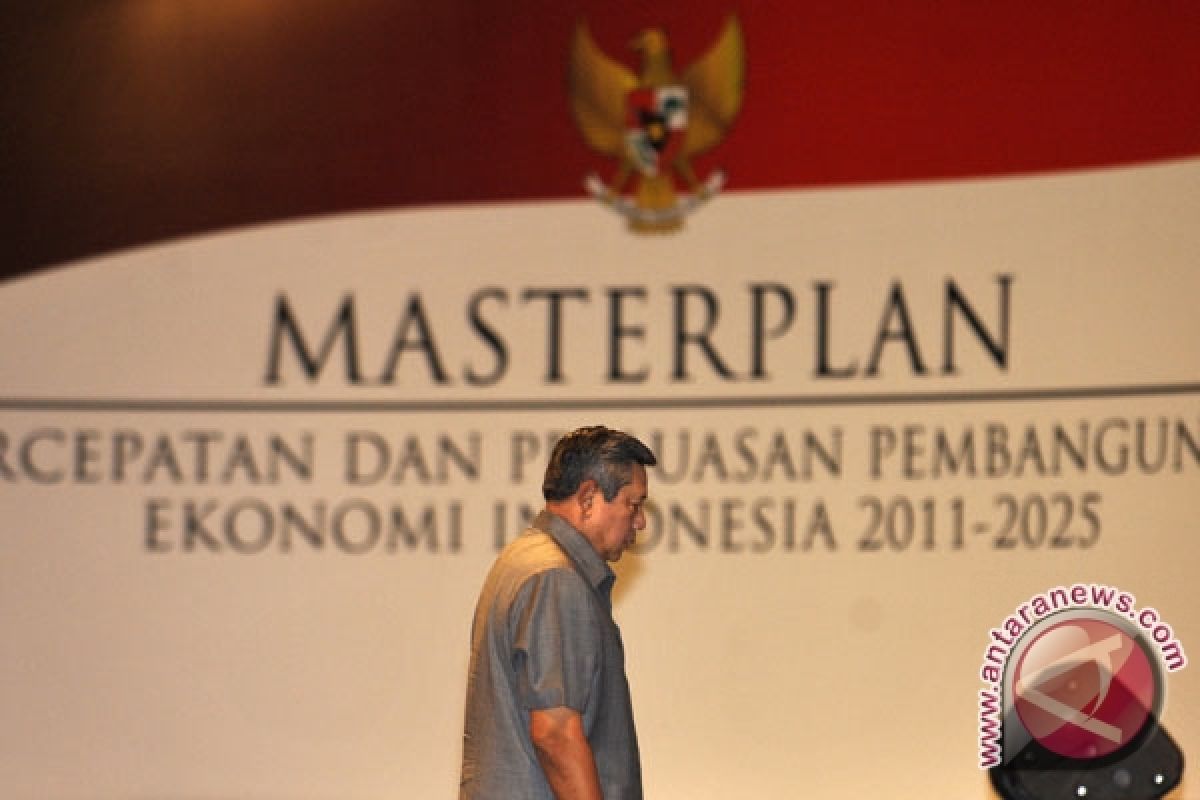 166 proyek MP3EI senilai Rp628,9 triliun di-groundbreaking pada 2014