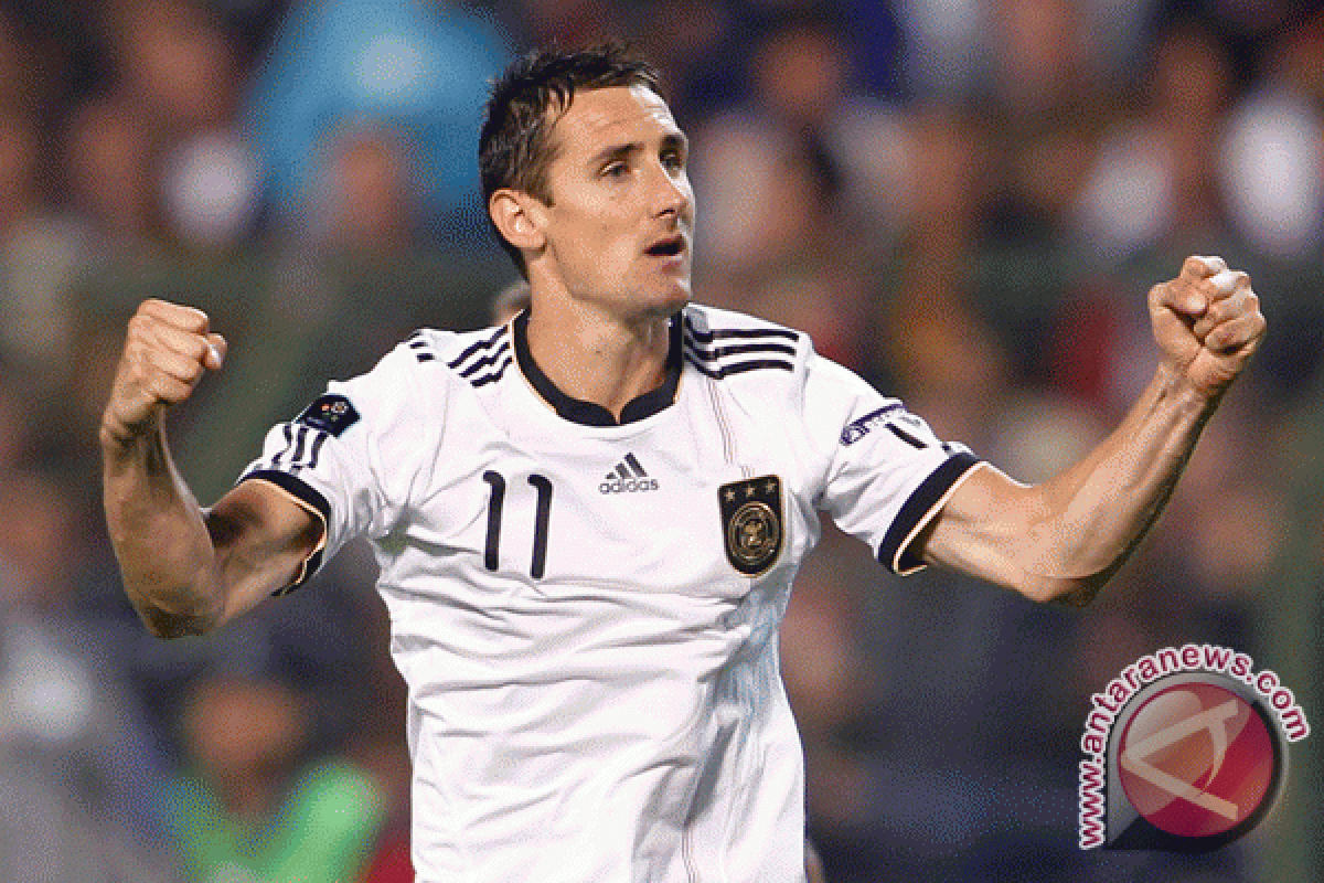 Miroslav Klose pensiun dari timnas Jerman