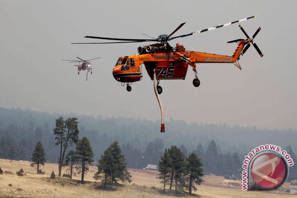 Helikopter militer Meksiko kecelakaan, enam orang tewas