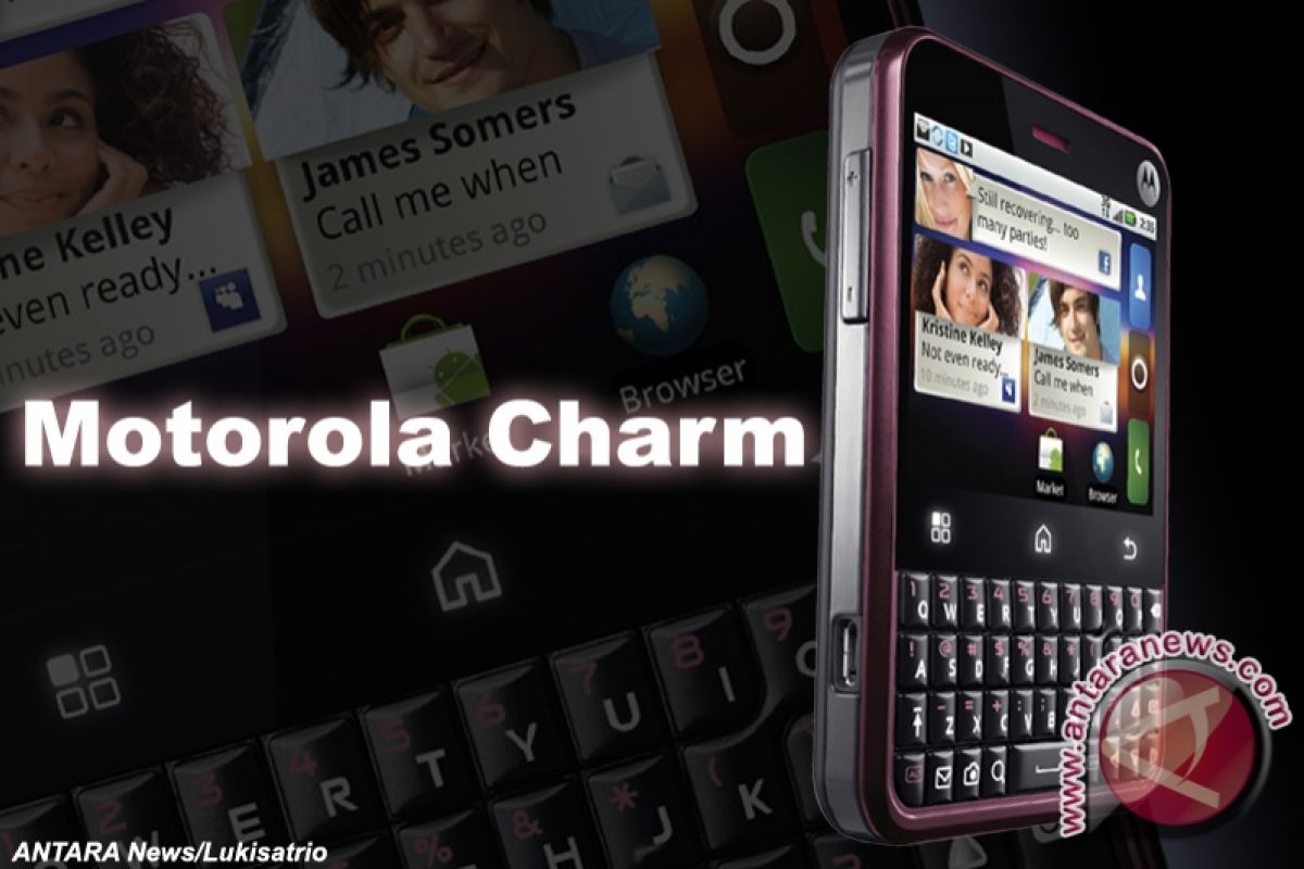 Motorola Charm Hadirkan Dual Navigasi 