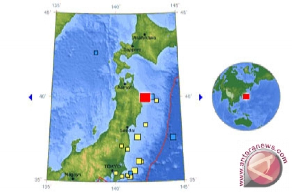 Gempa 6,7 SR Guncang Jepang Timur Laut
