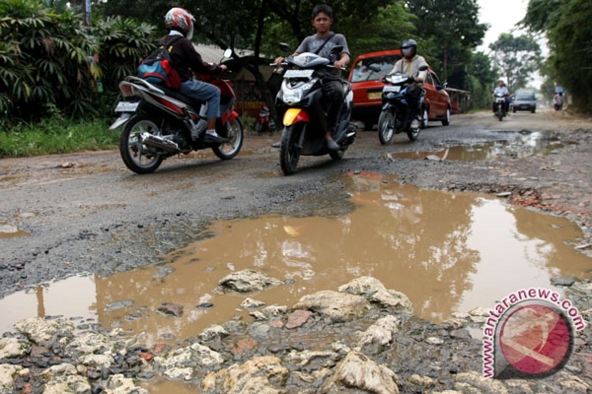 Warga Tangerang Pelihara Lele di Tengah Jalan