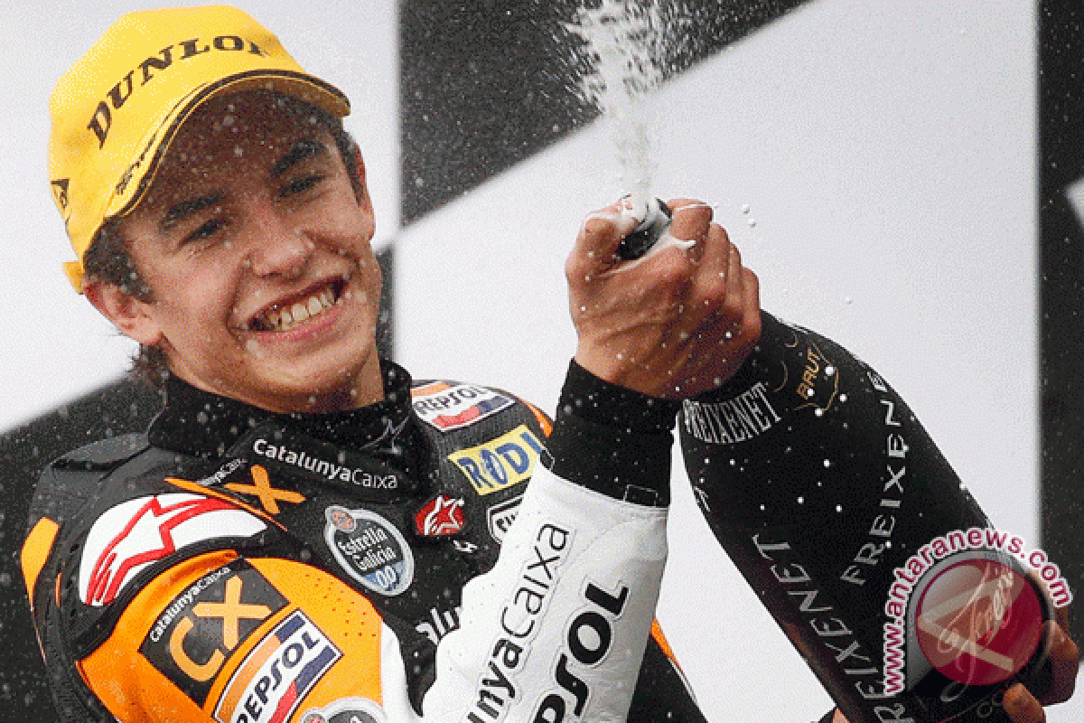 Marquez tetap merasa menang di MotoGP Inggris