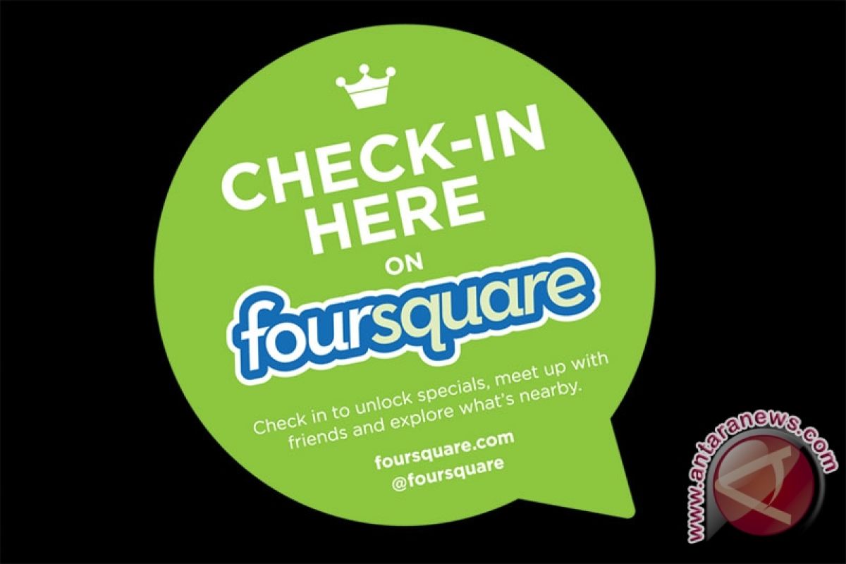 Foursquare Disuntik 50 juta Dolar