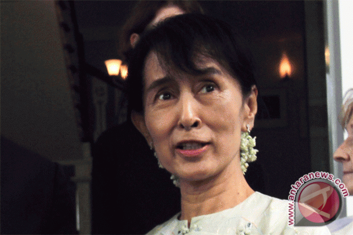 Myanmar's Suu Kyi 'encouraged' by talks