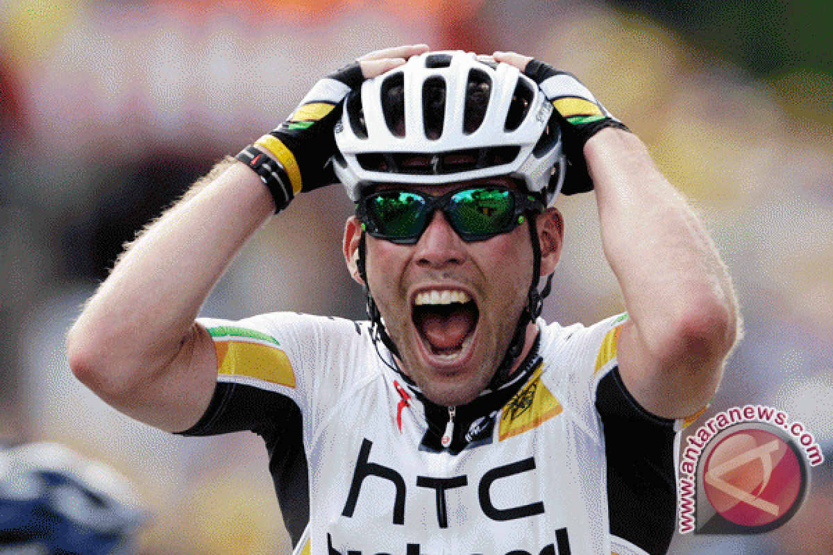 Cavendish juara dunia balap sepeda jalan raya 