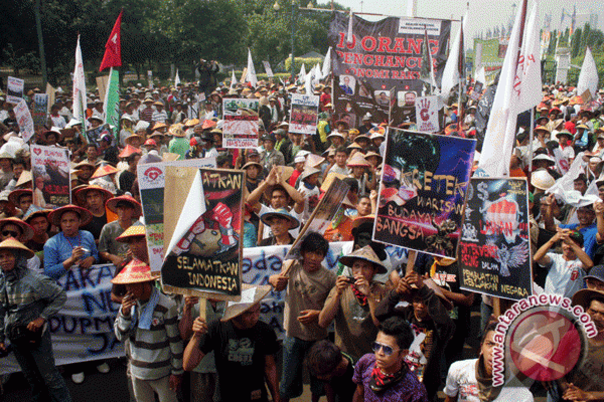Indonesia Urutan Pertama Aksi Demonstrasi 