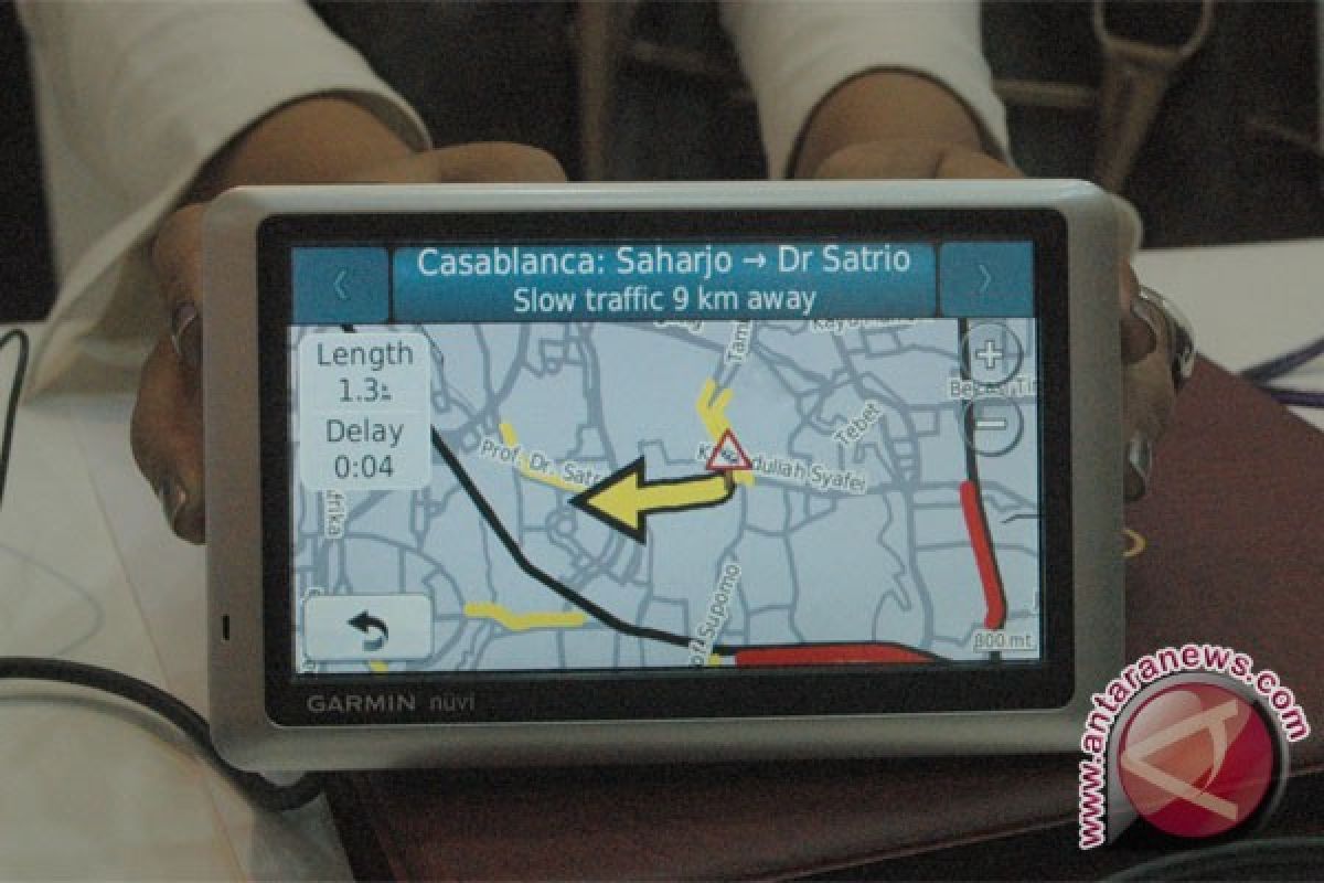 Polisi larang penggunaan GPS saat berkendara
