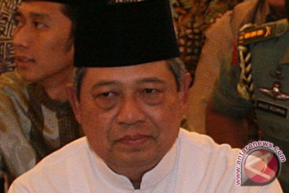 Yudhoyono bacakan surat untuk Nazaruddin di Cikeas 