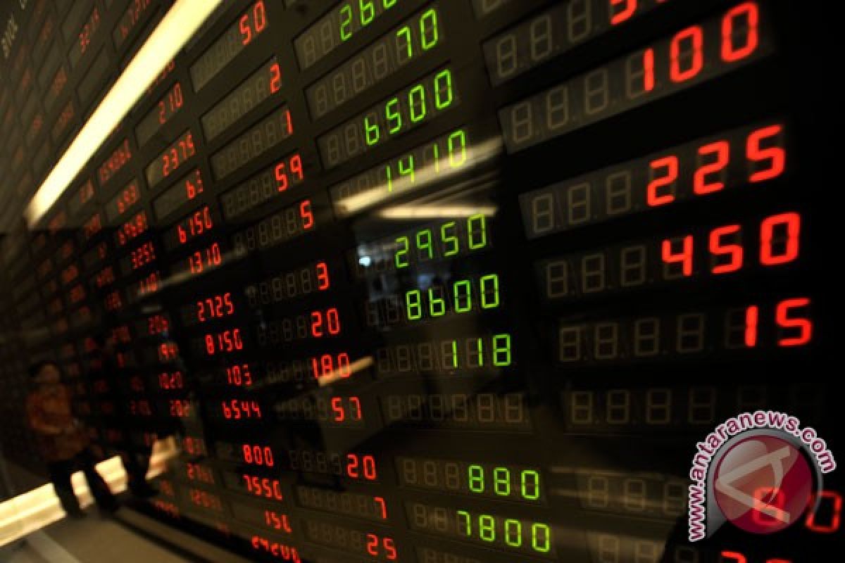 Indonesia Stock Exchange composite index corrected 2.18 percent