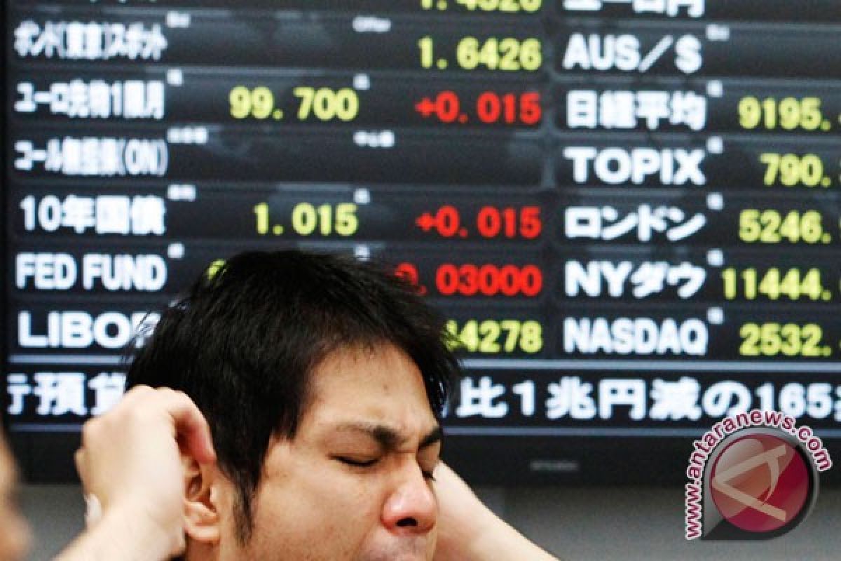 Saham Tokyo dibuka menguat 3,34 persen