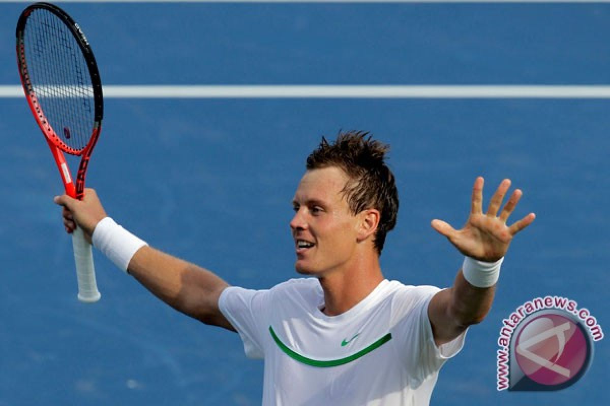 Berdych bawa Ceko ke perempat final Piala Davis 