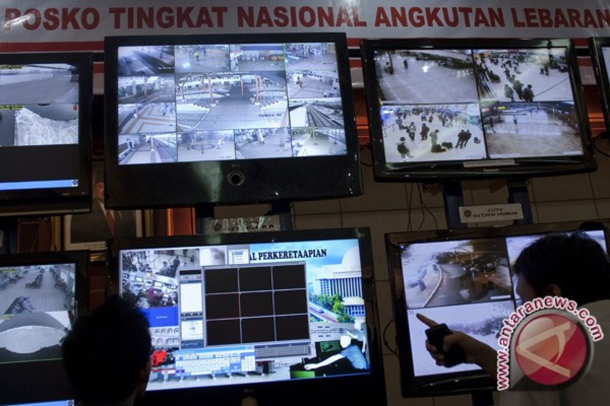 CCTV cameras used to monitor Lebaran  exoduses