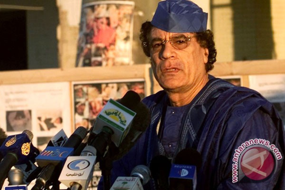 Events in Libya a "charade": Kadhafi in new message